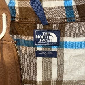 Brown Northface jacket